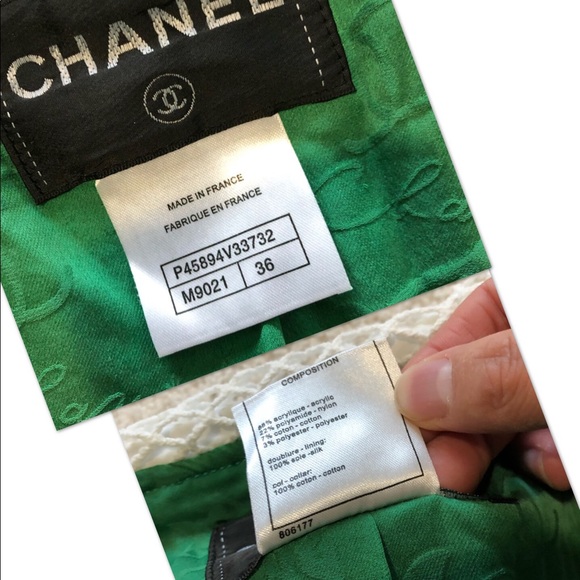 Authentic Chanel tweed coat - Picture 7 of 7